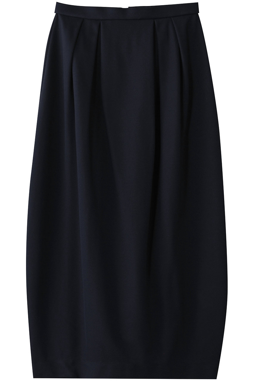 PLAIN PEOPLE カノコパールニットコクーンシルエットスカート (ネイビー, 3) プレインピープル ELLE SHOP PLAIN PEOPLE カノコパールニットコクーンシルエットスカート (ネイビー, 3) プレインピープル ELLE SHOP