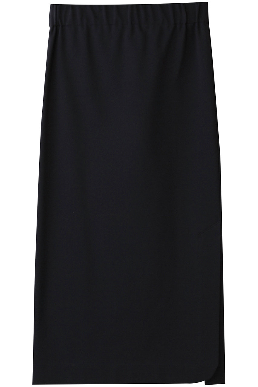 PLAIN PEOPLE ハイテンションポンチウエストゴムストレートスカート (ネイビー, 3) プレインピープル ELLE SHOP PLAIN PEOPLE ハイテンションポンチウエストゴムストレートスカート (ネイビー, 3) プレインピープル ELLE SHOP