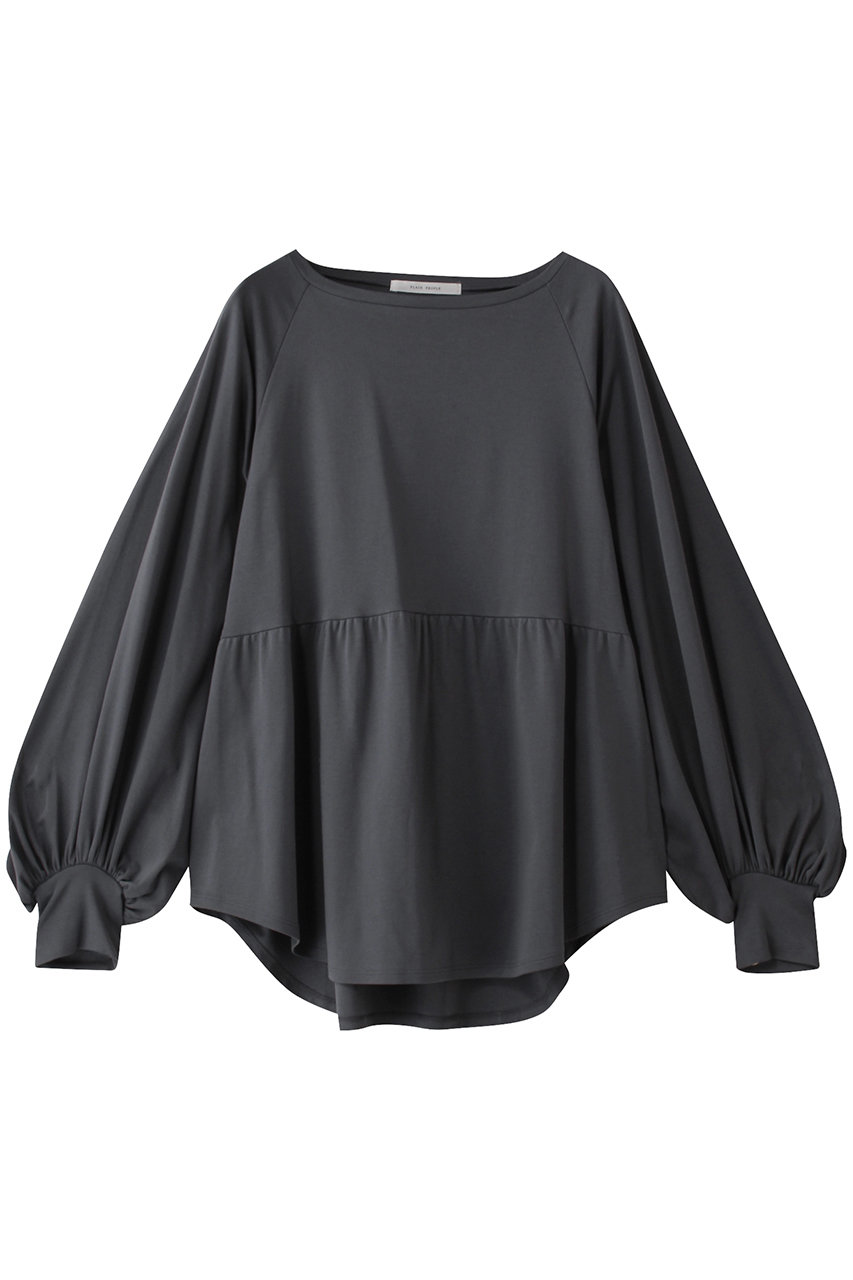PLAIN PEOPLE ローズペトールスムース長袖プルオーバー (グレー, F) プレインピープル ELLE SHOP PLAIN PEOPLE ローズペトールスムース長袖プルオーバー (グレー, F) プレインピープル ELLE SHOP