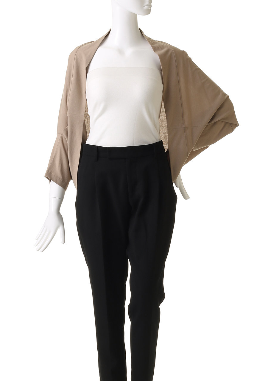 PLAIN PEOPLE プレインピープル シアー 長袖 ロング カーディガン 良好 サイズ:2  ブラック コットン レディース  トップス PLAIN PEOPLE(プレインピープル)｜VICTORIAベルト付きロング