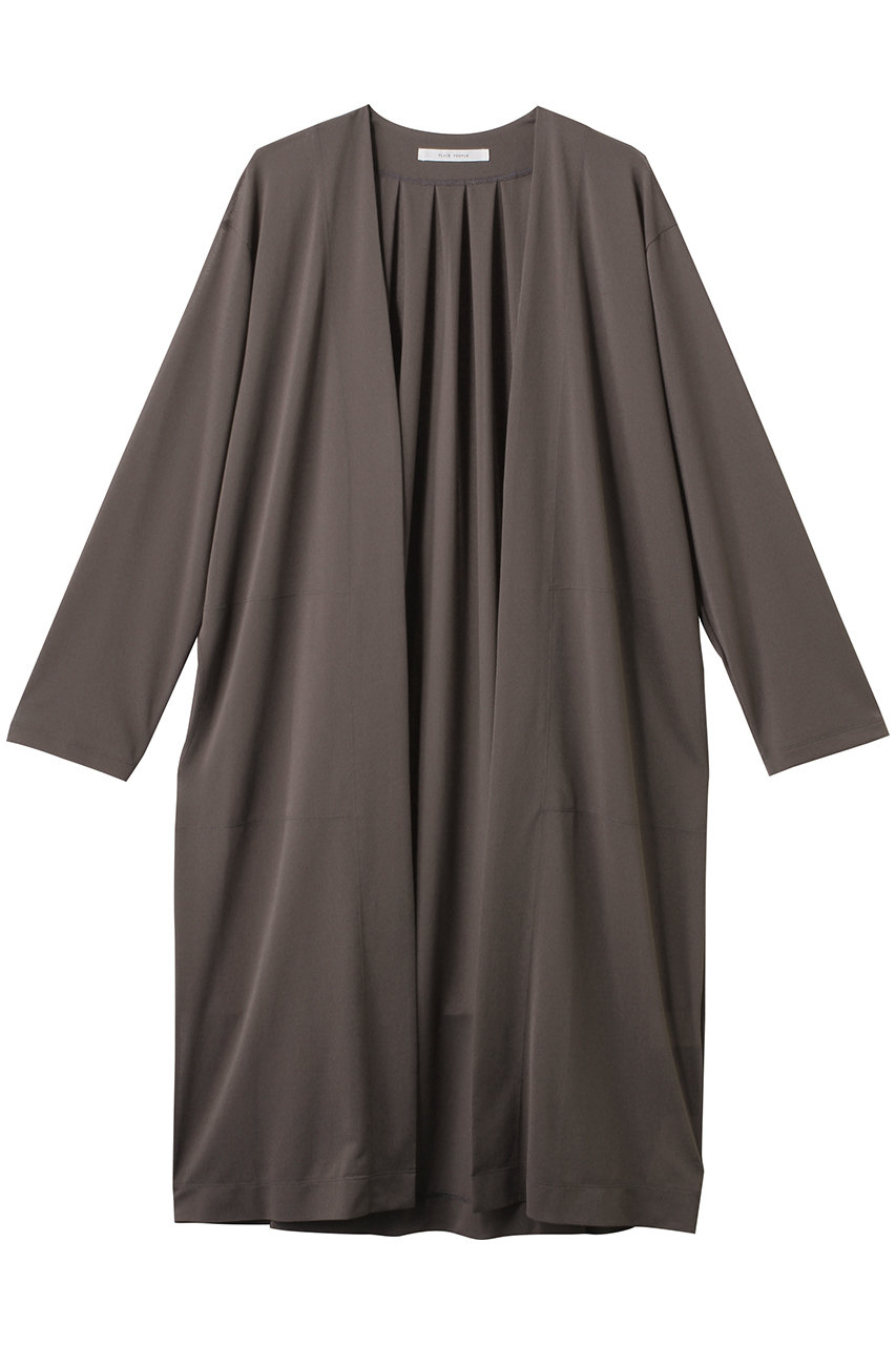 PLAIN PEOPLE ライトジョーゼットジャージロングカーディガン (グレー, F) プレインピープル ELLE SHOP PLAIN PEOPLE ライトジョーゼットジャージロングカーディガン (グレー, F) プレインピープル ELLE SHOP