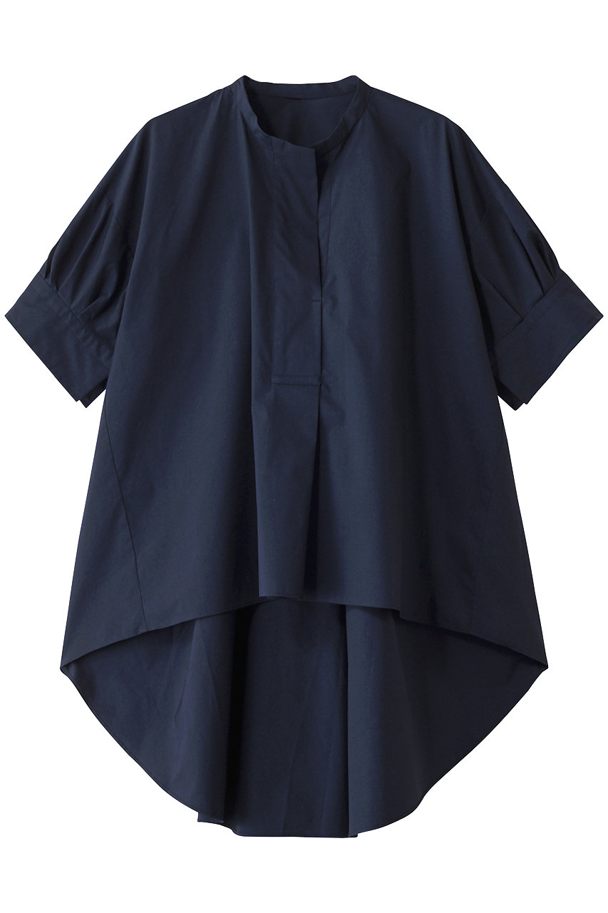 PLAIN PEOPLE クールマックスストレッチパフスリーブブラウス (ネイビー, F) プレインピープル ELLE SHOP PLAIN PEOPLE クールマックスストレッチパフスリーブブラウス (ネイビー, F) プレインピープル ELLE SHOP