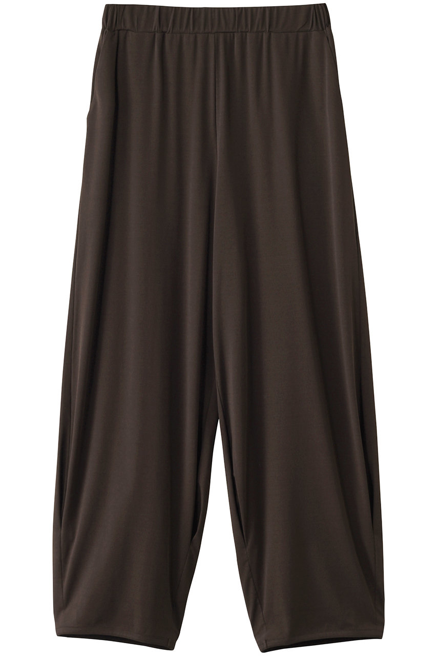 PLAIN PEOPLE ハイツイストフライス裾タックパンツ (ブラウン, 3) プレインピープル ELLE SHOP PLAIN PEOPLE ハイツイストフライス裾タックパンツ (ブラウン, 3) プレインピープル ELLE SHOP