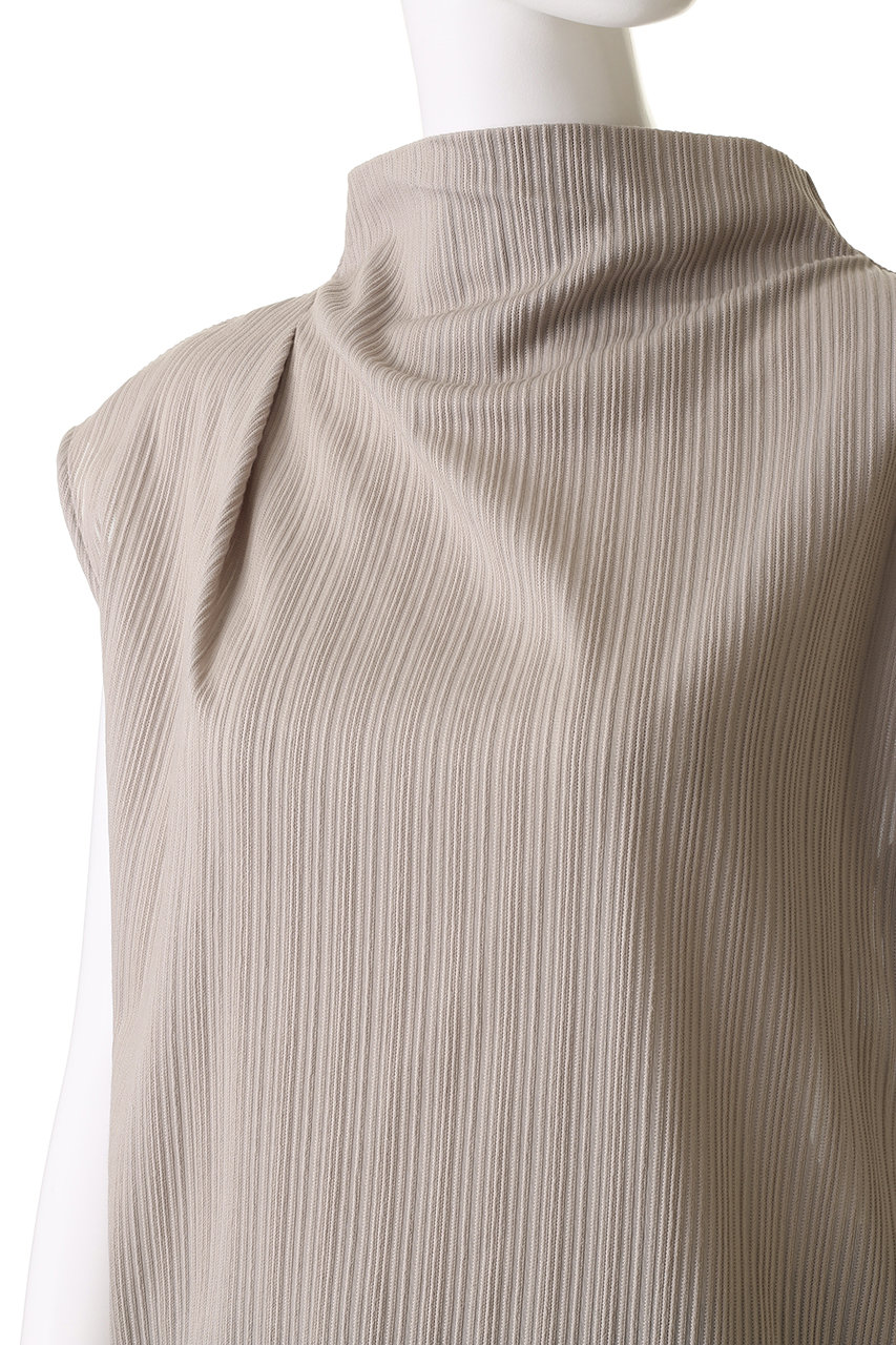 PLAIN PEOPLE(プレインピープル)｜JSリップルデザインカットソー/ベージュ の通販｜ELLESHOP・(エル・ショップ)  /WOMEN(レディース)