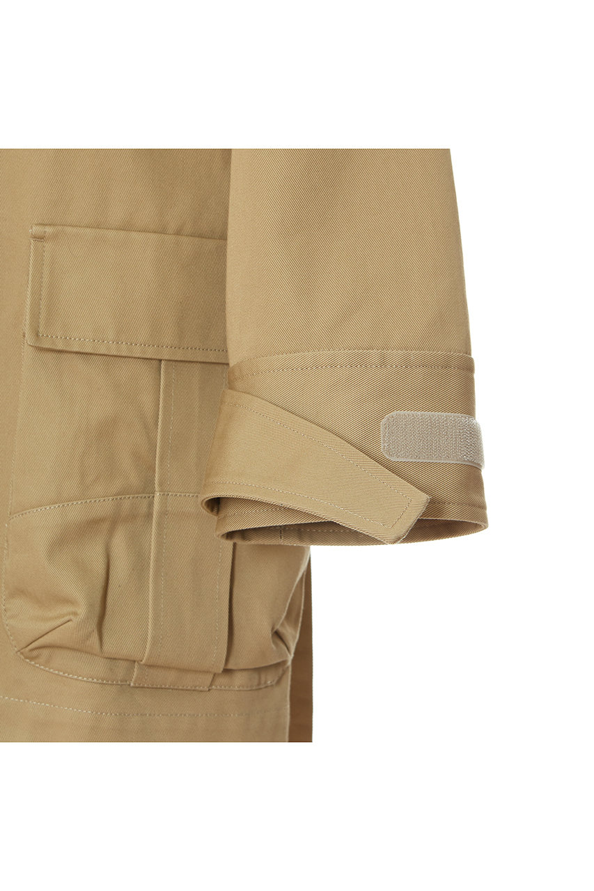 PLAIN PEOPLE(プレインピープル)｜コンパクトドリルミドル丈3WAYコート