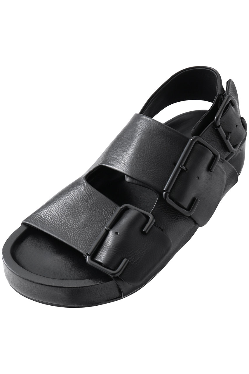 PLAIN PEOPLE 【JVAM】ベルトサンダルJOI (ブラック, 37(23.5-24.0cm)) プレインピープル ELLE SHOP PLAIN PEOPLE 【JVAM】ベルトサンダルJOI (ブラック, 37(23.5-24.0cm)) プレインピープル ELLE SHOP