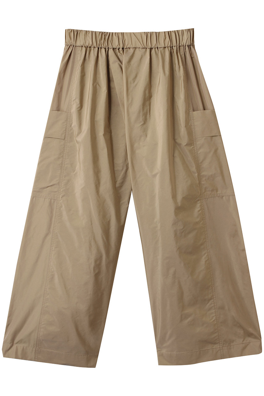 PLAIN PEOPLE タフタワッシャータフタストライプキュロットパンツ (ベージュ, 2) プレインピープル ELLE SHOP PLAIN PEOPLE タフタワッシャータフタストライプキュロットパンツ (ベージュ, 2) プレインピープル ELLE SHOP