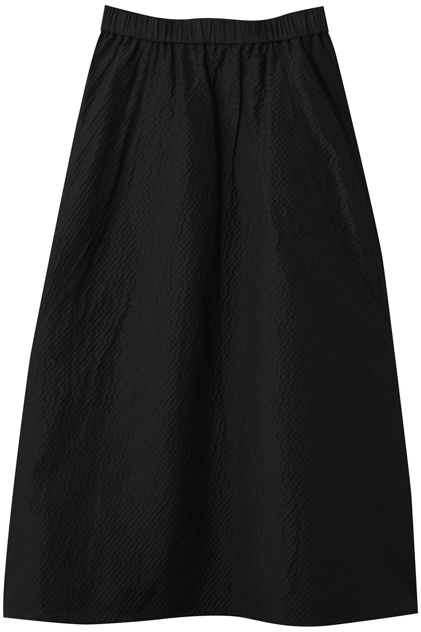 PLAIN PEOPLE ドットエンボスジャガードバレルスカート (ブラック, 3) プレインピープル ELLE SHOP PLAIN PEOPLE ドットエンボスジャガードバレルスカート (ブラック, 3) プレインピープル ELLE SHOP