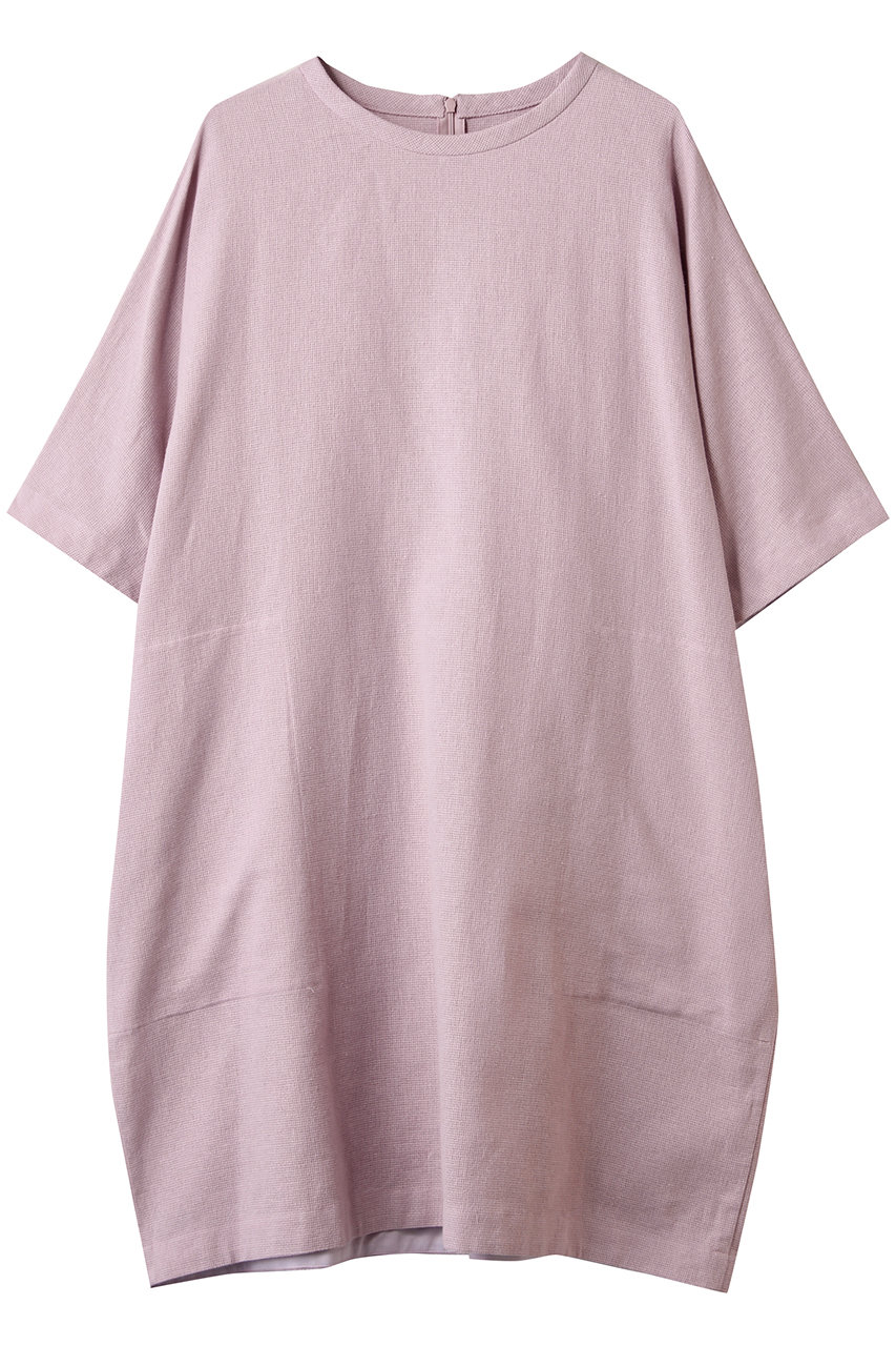 PLAIN PEOPLE 綿リネンパナマチュニックブラウス (ピンク, F) プレインピープル ELLE SHOP PLAIN PEOPLE 綿リネンパナマチュニックブラウス (ピンク, F) プレインピープル ELLE SHOP