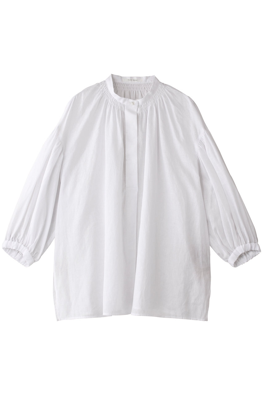 PLAIN PEOPLE ラミーリヨセルプルオーバー (ホワイト, F) プレインピープル ELLE SHOP PLAIN PEOPLE ラミーリヨセルプルオーバー (ホワイト, F) プレインピープル ELLE SHOP