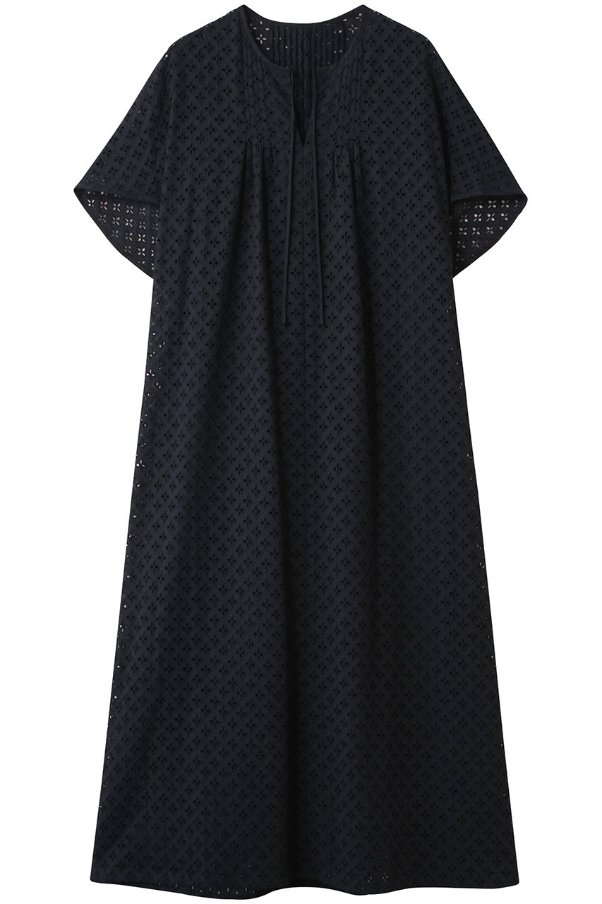 PLAIN PEOPLE レースカフタンワンピース (ネイビー, 3) プレインピープル ELLE SHOP PLAIN PEOPLE レースカフタンワンピース (ネイビー, 3) プレインピープル ELLE SHOP