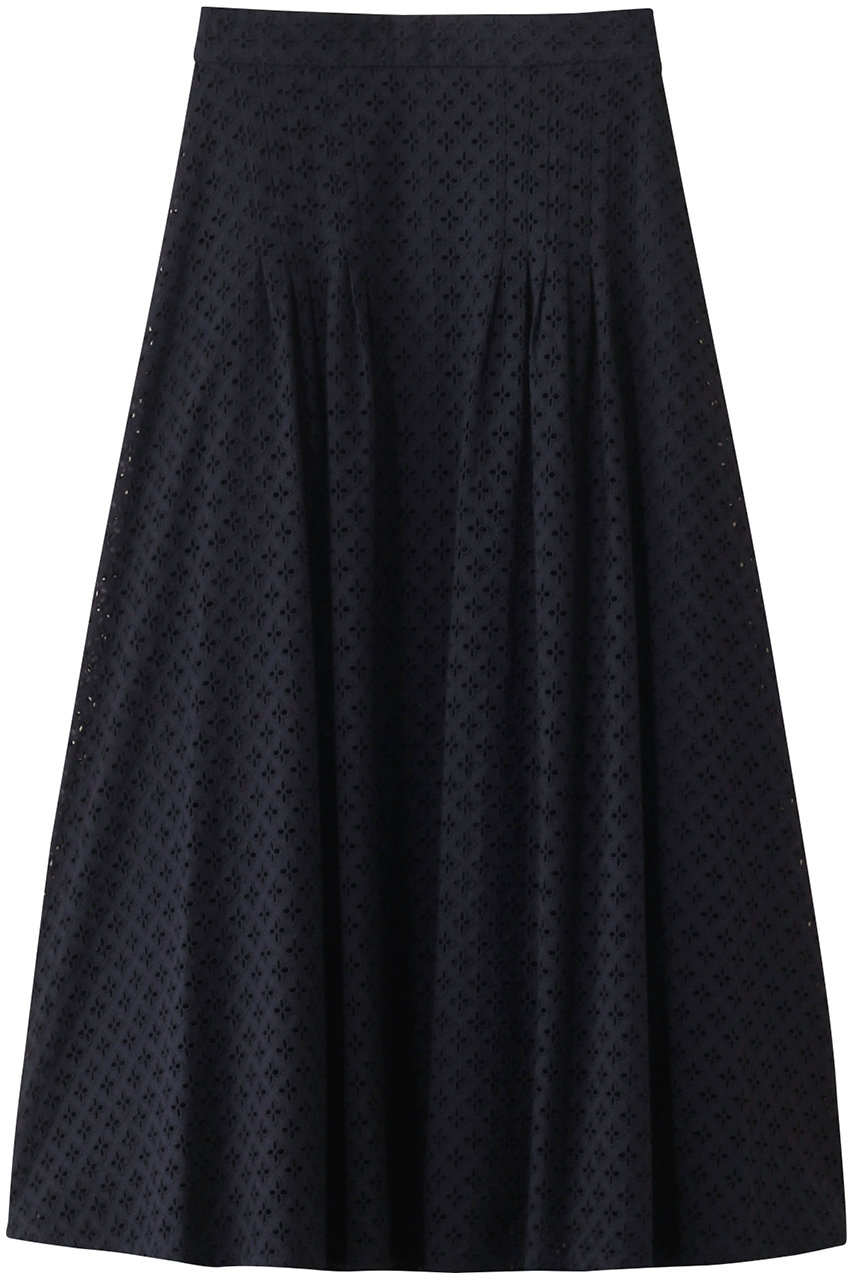 PLAIN PEOPLE レースフレアースカート (ネイビー, 3) プレインピープル ELLE SHOP PLAIN PEOPLE レースフレアースカート (ネイビー, 3) プレインピープル ELLE SHOP