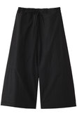 ボイルドコットンスーパーワイドシルエットクロップドパンツ
