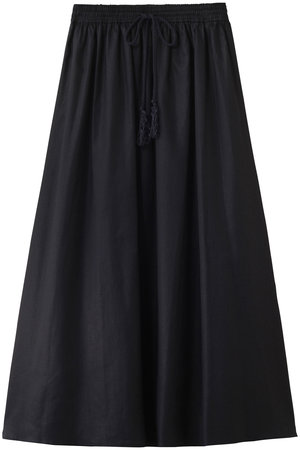 PLAIN PEOPLE プレインピープル 新品　シルク　フレアロングスカート PLAIN PEOPLE｜プレインピープルのスカート通販｜ELLE SHOP