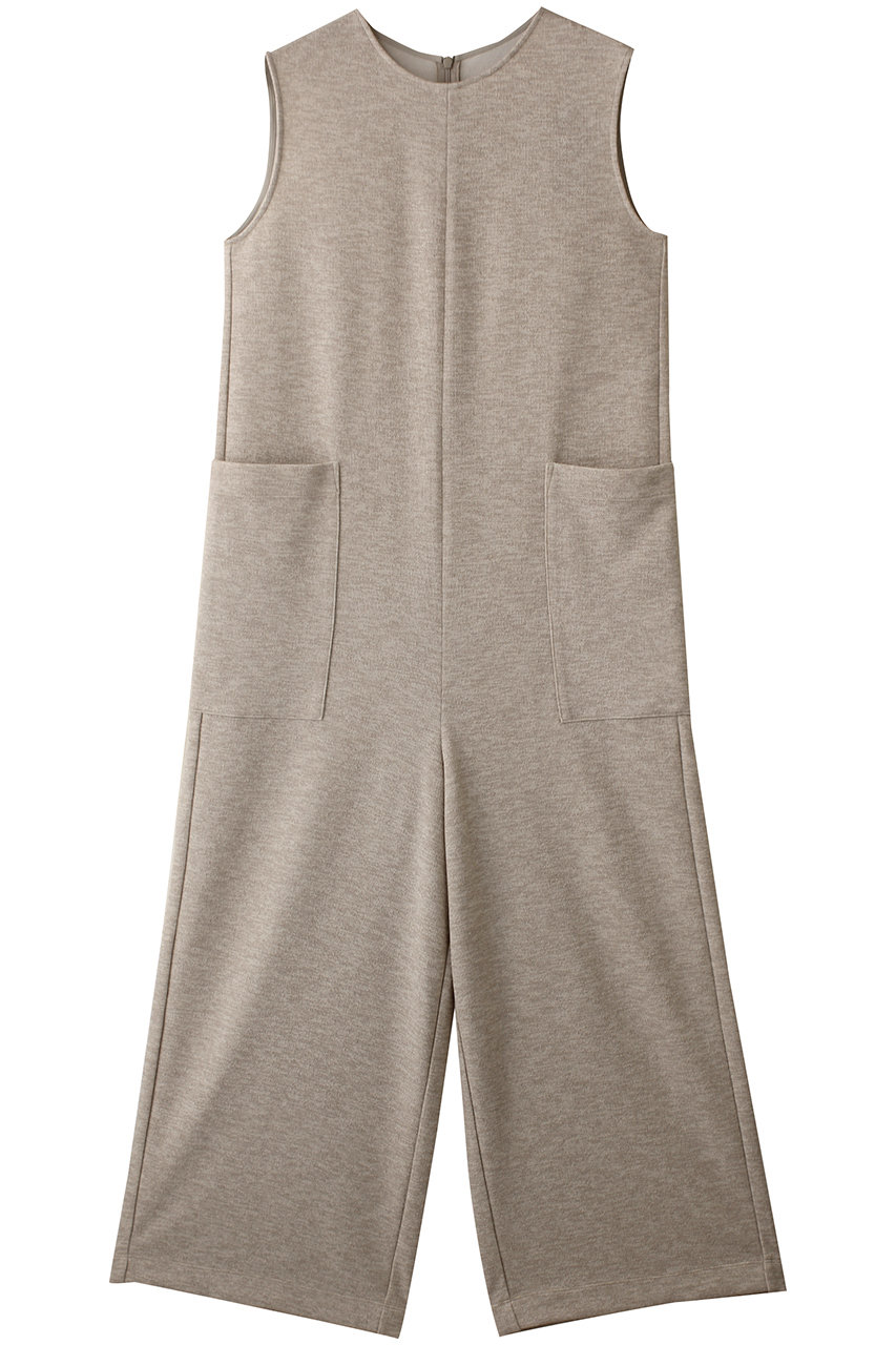 PLAIN PEOPLE パイルジャージノースリーブオールインワン (ベージュ, 2) プレインピープル ELLE SHOP PLAIN PEOPLE パイルジャージノースリーブオールインワン (ベージュ, 2) プレインピープル ELLE SHOP