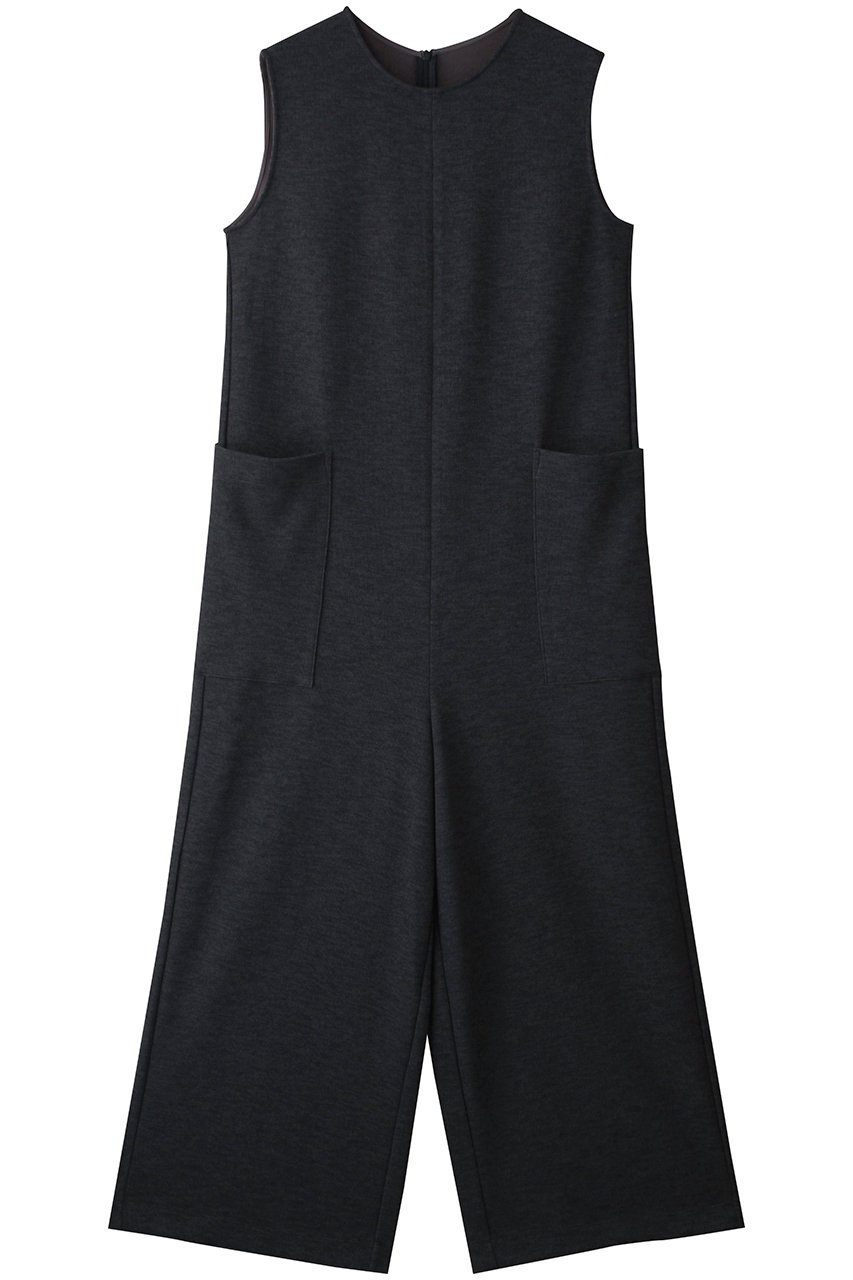 PLAIN PEOPLE パイルジャージノースリーブオールインワン (ネイビー, 2) プレインピープル ELLE SHOP PLAIN PEOPLE パイルジャージノースリーブオールインワン (ネイビー, 2) プレインピープル ELLE SHOP