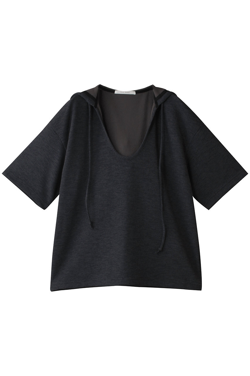 PLAIN PEOPLE パイルジャージフーデッドプルオーバー (ネイビー, F) プレインピープル ELLE SHOP PLAIN PEOPLE パイルジャージフーデッドプルオーバー (ネイビー, F) プレインピープル ELLE SHOP
