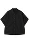 ボイルドコットンドロップショルダーシャツ プレインピープル/PLAIN PEOPLE ブラック