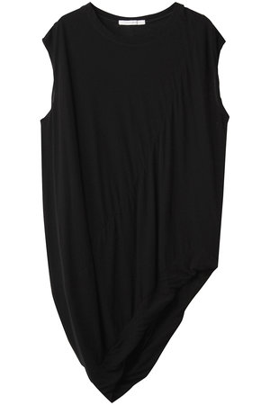 プレインピープル/PLAIN PEOPLEの強撚ハイゲージ天竺イレギュラーヘムプルオーバー(110100/110102)