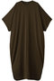 トリアセドライジャージ半袖ワンピース プレインピープル/PLAIN PEOPLE カーキ