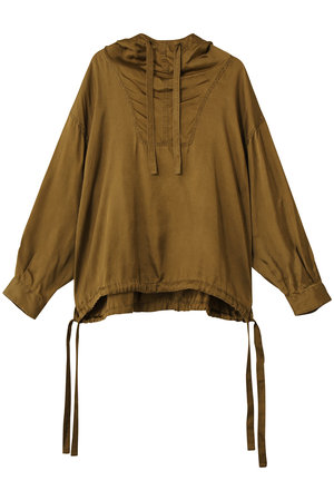 プレインピープル/PLAIN PEOPLEのearth pigment cloth アノラック風ブラウス(110400/110403)