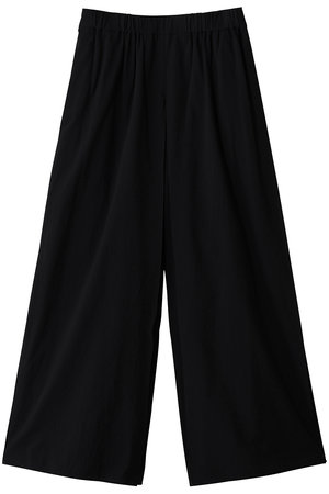 プレインピープル/PLAIN PEOPLEのコットンボイルガーゼタンブラーボックスプリーツパンツ(110600/110601)