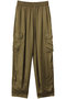 earth pigment cloth バルーンシルエットパンツ プレインピープル/PLAIN PEOPLE カーキ