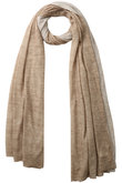 ダブルカシミヤニットストール