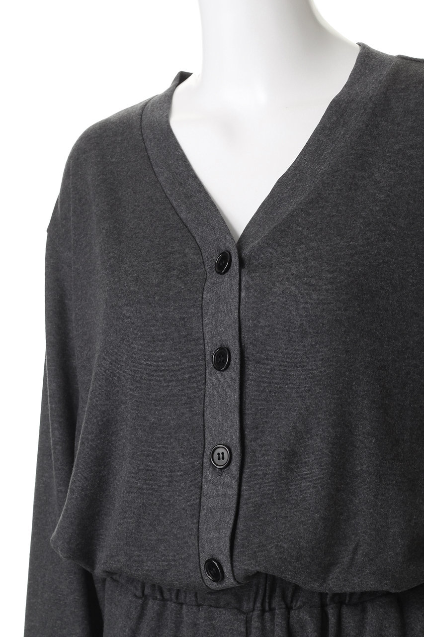 PLAIN PEOPLE(プレインピープル)｜リヨセルハーフミラノリブVネック