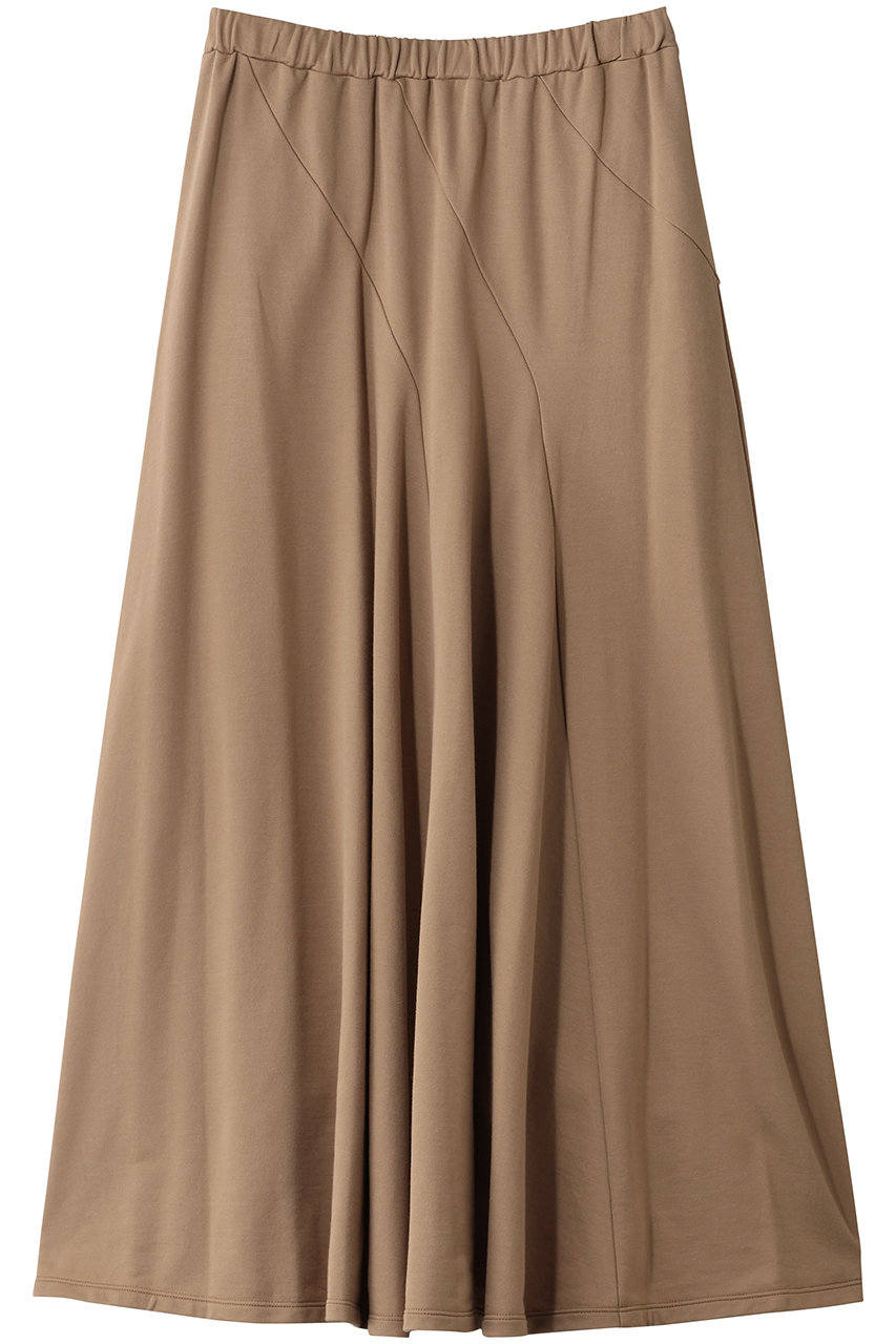 プレインピープル/PLAIN PEOPLEのミニ裏毛ドレープスカート(ベージュ/A1553US 333)