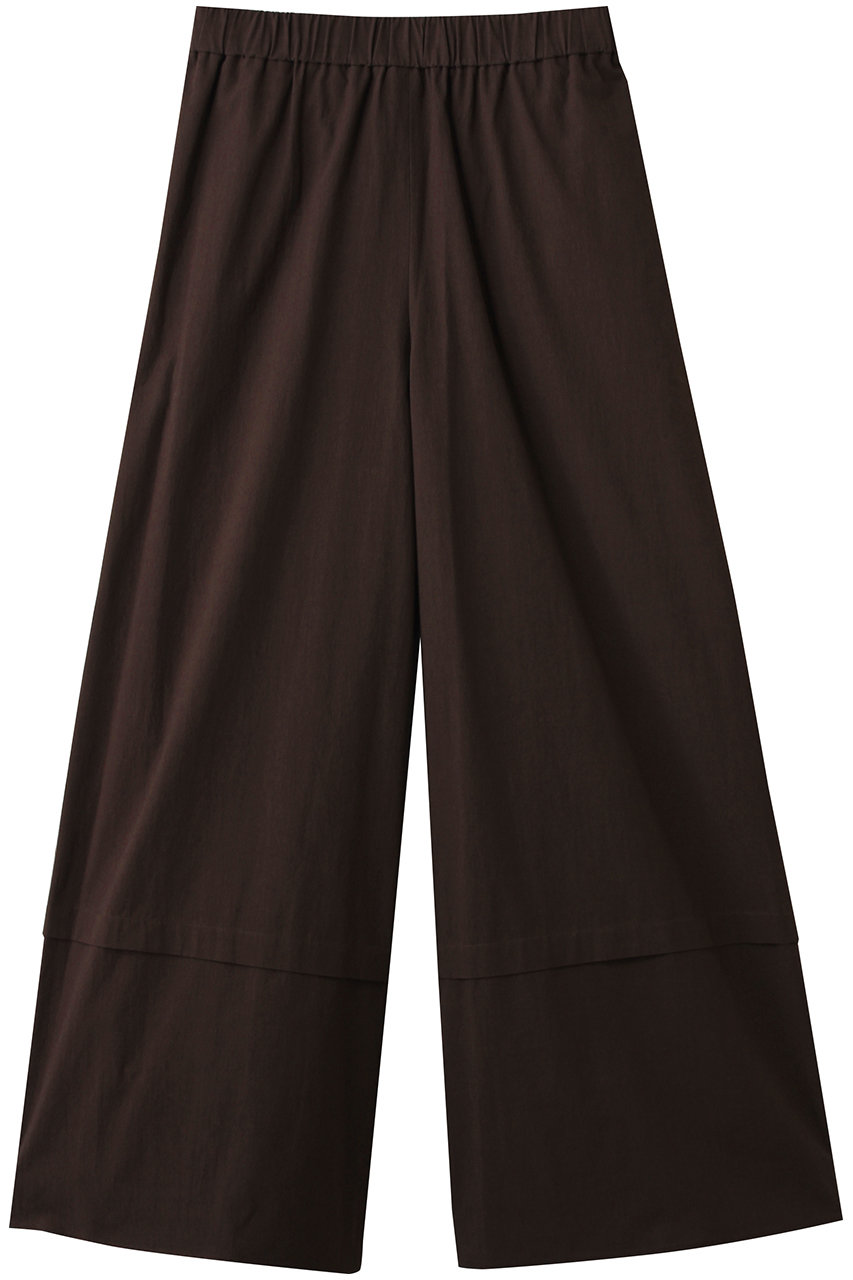 COTTON SABREタックワイドパンツ