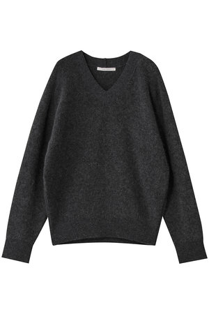 プレインピープル/PLAIN PEOPLEのヤクペーパーVネックニット(110300/110301)