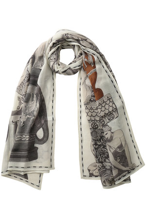 プレインピープル/PLAIN PEOPLEの【INOUI EDITIONS】ストール/ARCHIVES(140100/140101)