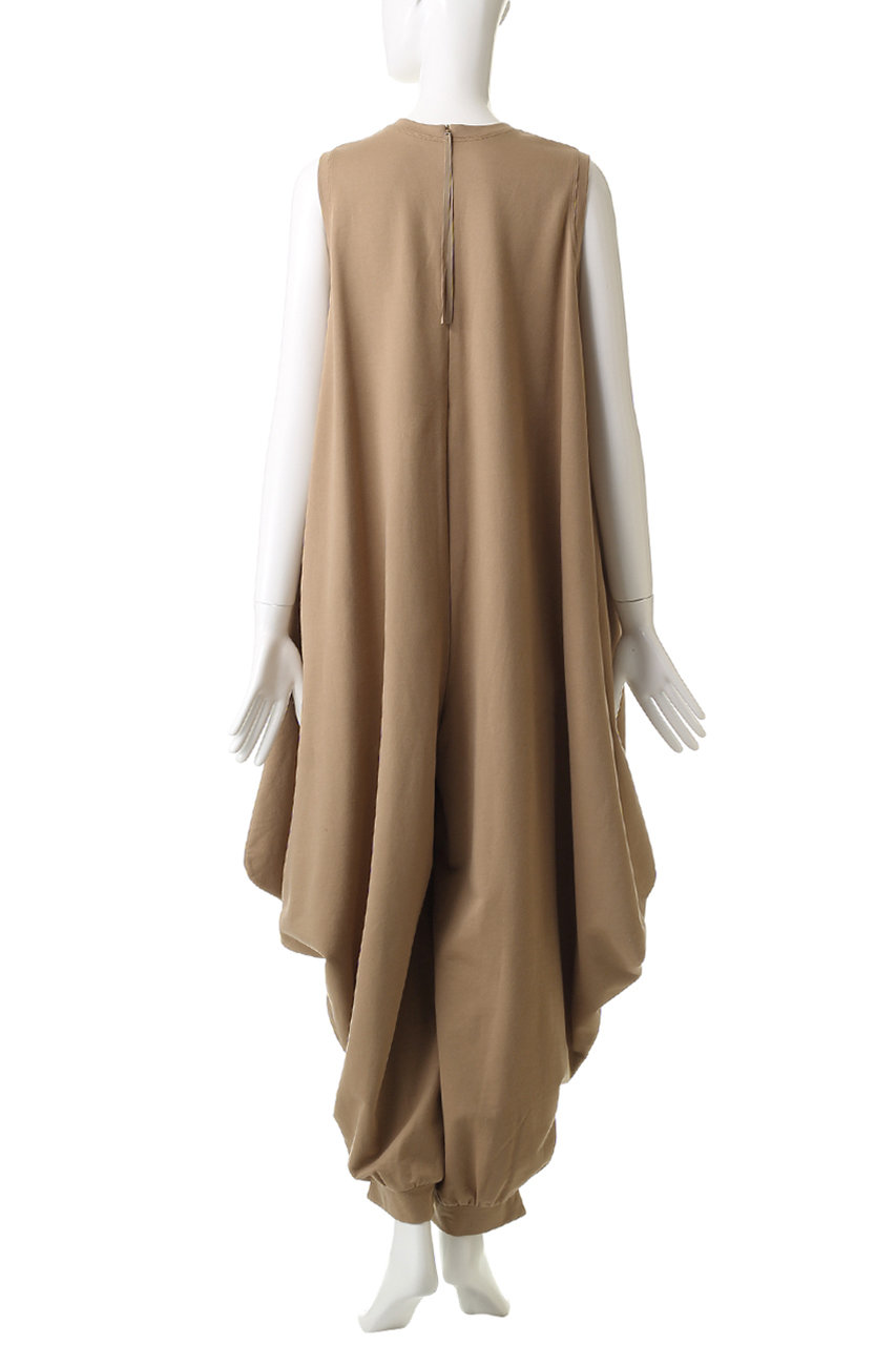 PLAIN PEOPLE(プレインピープル)｜ミニ裏毛ドレープオールインワン