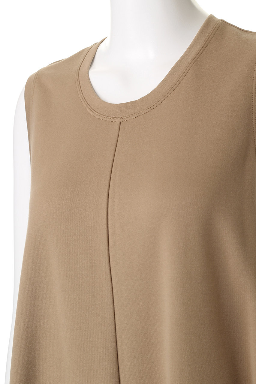 【未使用品、タグ付】 PLAIN PEOPLE プレインピープル オールインワン PLAIN PEOPLE(プレインピープル)｜ミニ裏毛ドレープオールインワン