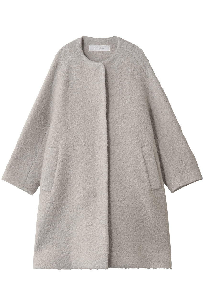PLAIN PEOPLE ループインレイノーカラーコート (グレージュ, 3) プレインピープル ELLE SHOP PLAIN PEOPLE ループインレイノーカラーコート (グレージュ, 3) プレインピープル ELLE SHOP
