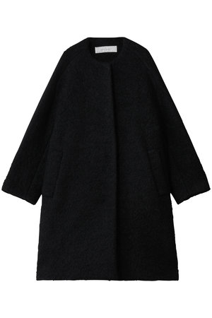 プレインピープル/PLAIN PEOPLEのループインレイノーカラーコート(110900/110903)