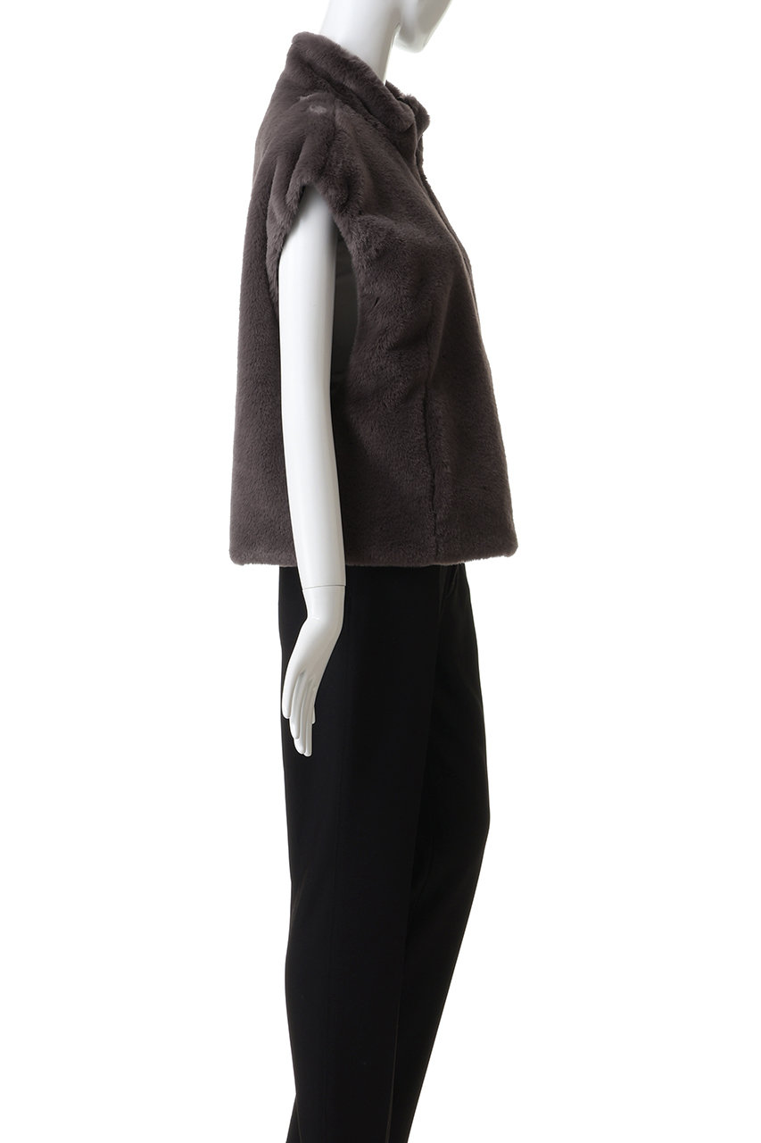 PLAIN PEOPLE(プレインピープル)｜リバーシブルファーベスト/ライト