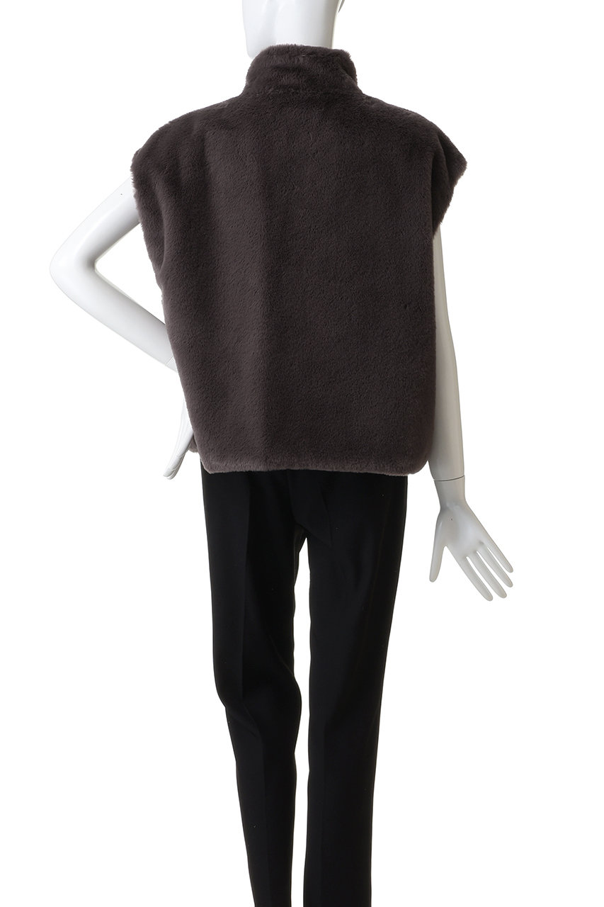 PLAIN PEOPLE(プレインピープル)｜リバーシブルファーベスト/ライト