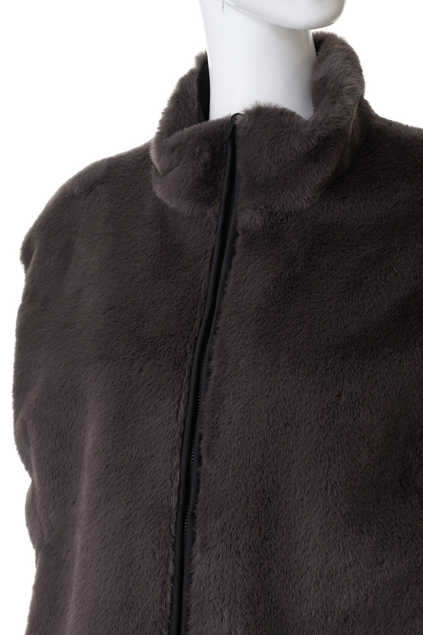 PLAIN PEOPLE(プレインピープル)｜リバーシブルファーベスト/ライト