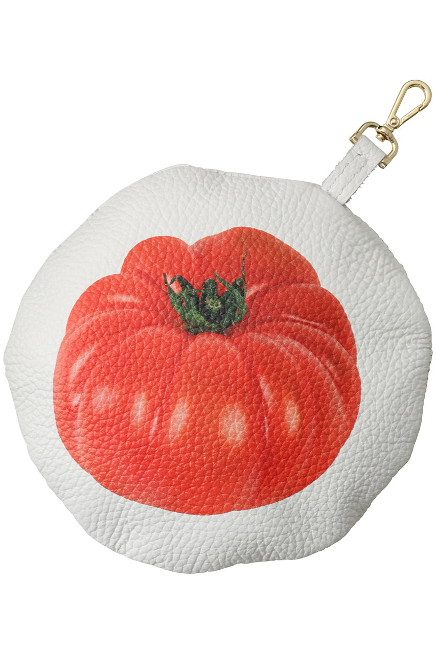 ベジタブルプリントポーチ