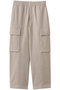 マットフィニッシュウールジャージカーゴパンツ プレインピープル/PLAIN PEOPLE オフホワイト