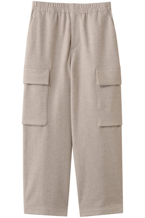 プレインピープル/PLAIN PEOPLEのマットフィニッシュウールジャージカーゴパンツ(110600/110605)