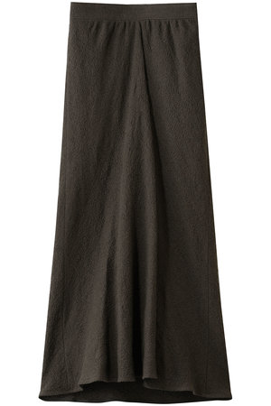 プレインピープル/PLAIN PEOPLEのウールリネンコットンワッシャーバイヤスストレートスカート(110700/110703)