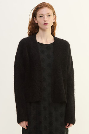 プレインピープル/PLAIN PEOPLEのMONAアルパカミドル丈ニットカーディガン(110300/110303)