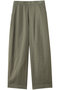 ダブルガーゼカーブパンツ プレインピープル/PLAIN PEOPLE カーキ