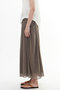 ボイルギャザースカート風パンツ プレインピープル/PLAIN PEOPLE