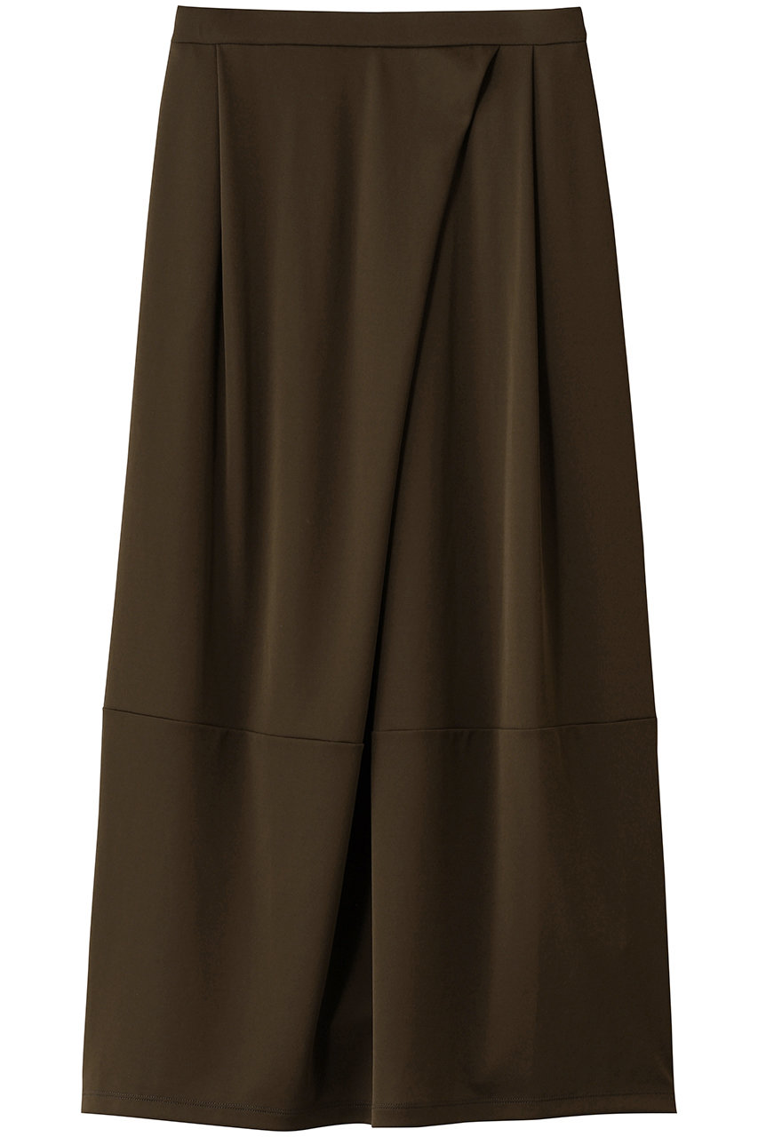 プレインピープル/PLAIN PEOPLEのトリアセドライジャージタックスカート(カーキ/A1553US 230)