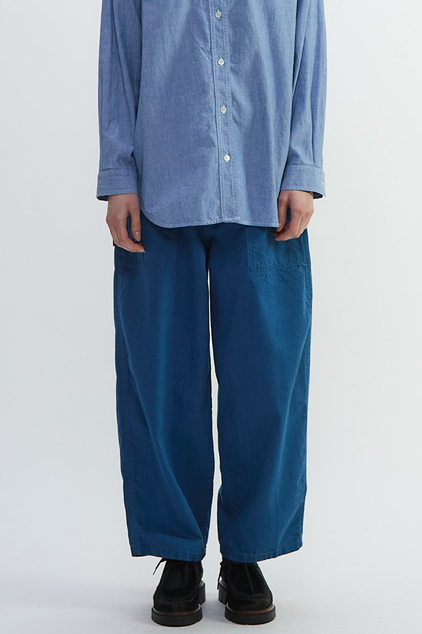 PLAIN PEOPLE デニムペインターパンツ (ブルー, 2) プレインピープル ELLE SHOP PLAIN PEOPLE デニムペインターパンツ (ブルー, 2) プレインピープル ELLE SHOP