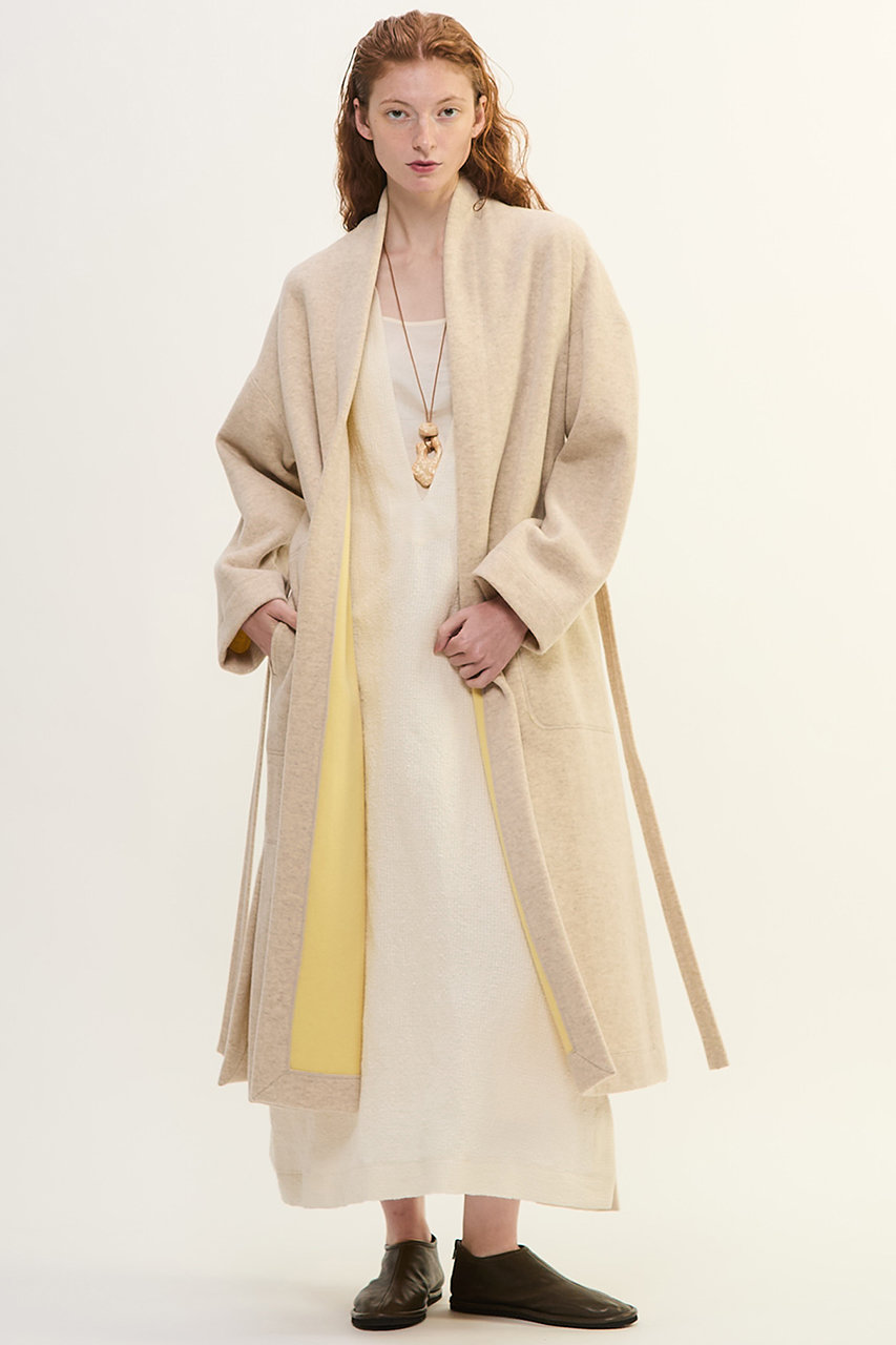 PLAIN PEOPLE(プレインピープル)｜カシミヤフリースコート/ライト